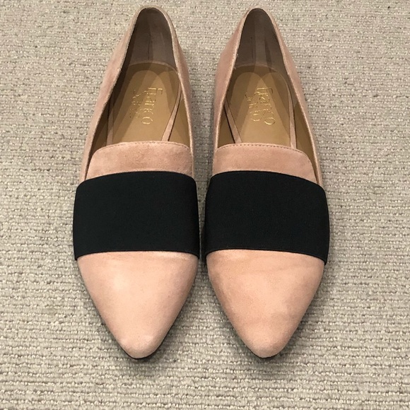 Franco Sarto Shoes - Franco Sarto Blush Suede Flats Size 9